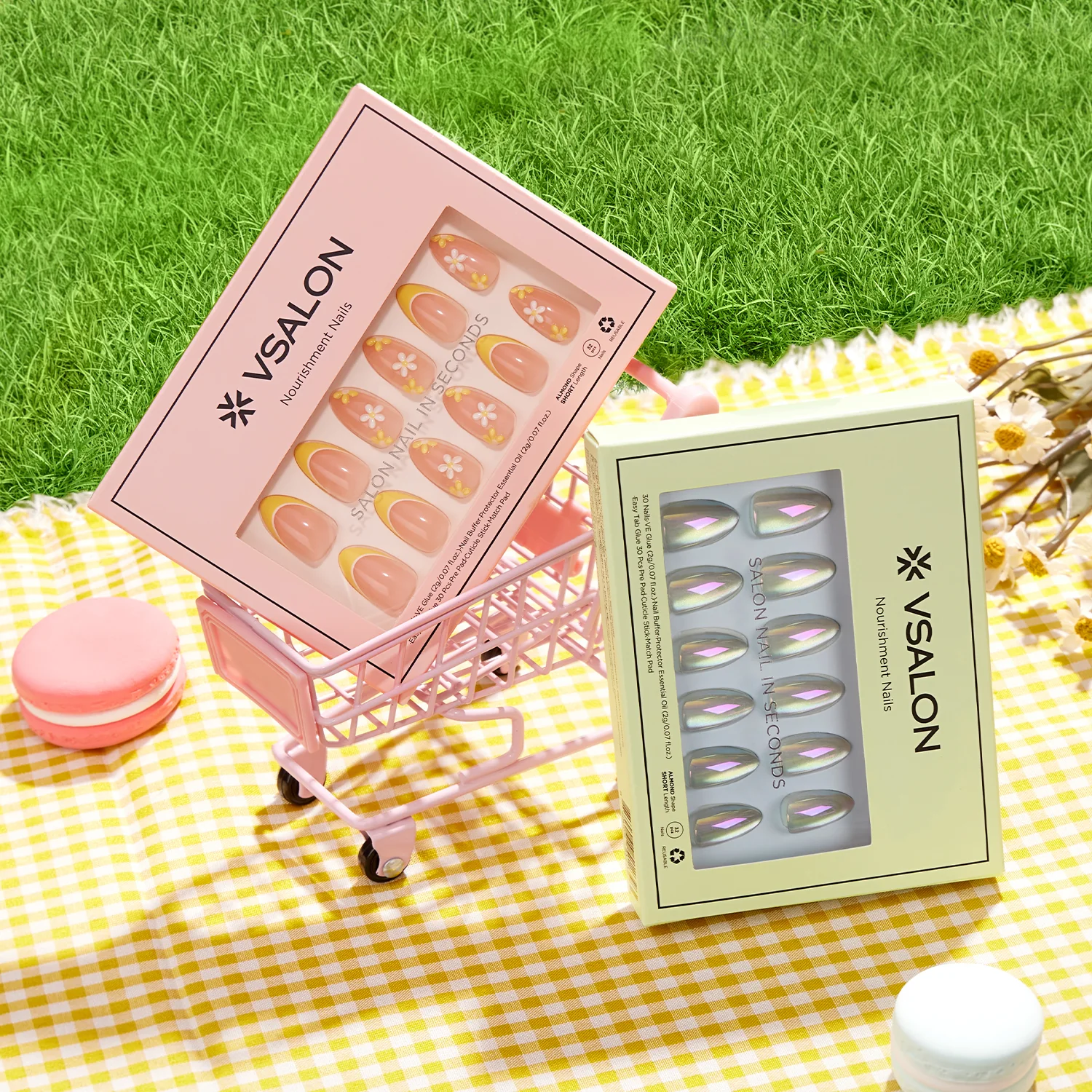 🌿 Spring Surprise Bloom Box: Includes 2-4 nail sets - Image 2