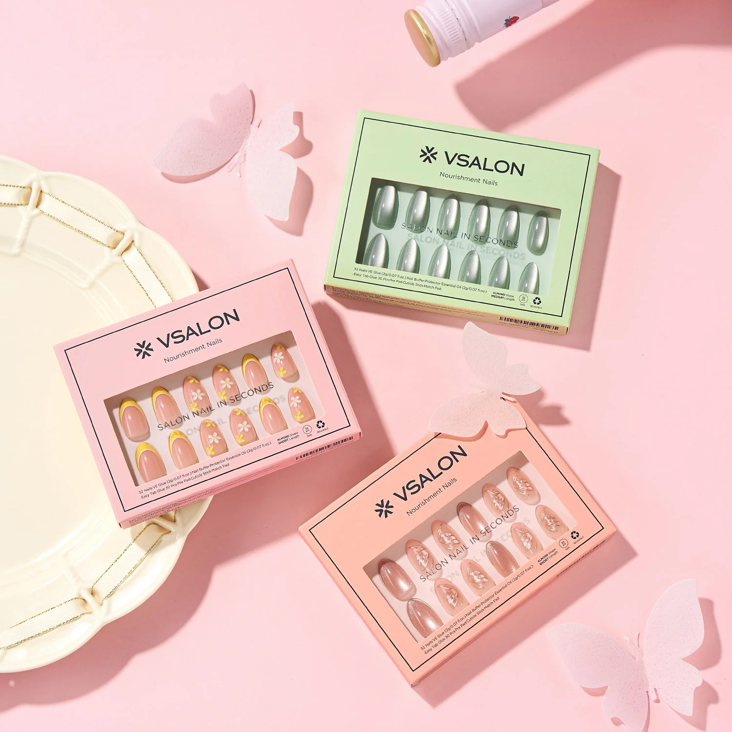 🌿 Spring Surprise Bloom Box: Includes 2-4 nail sets - Image 4