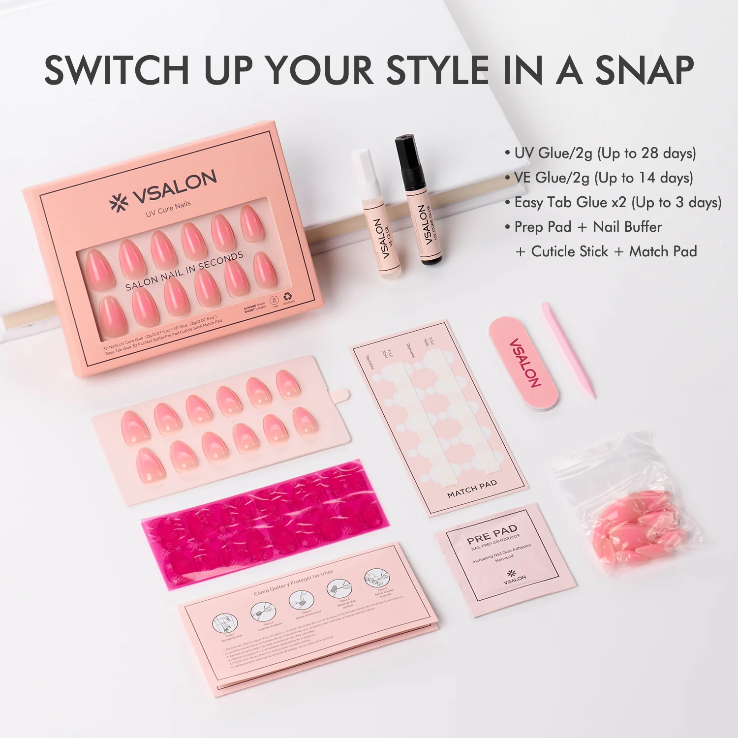 Mega Lucky Bag 2025: Mixed and Matched Nails w/ KITS: 7–9 Sets - Image 20