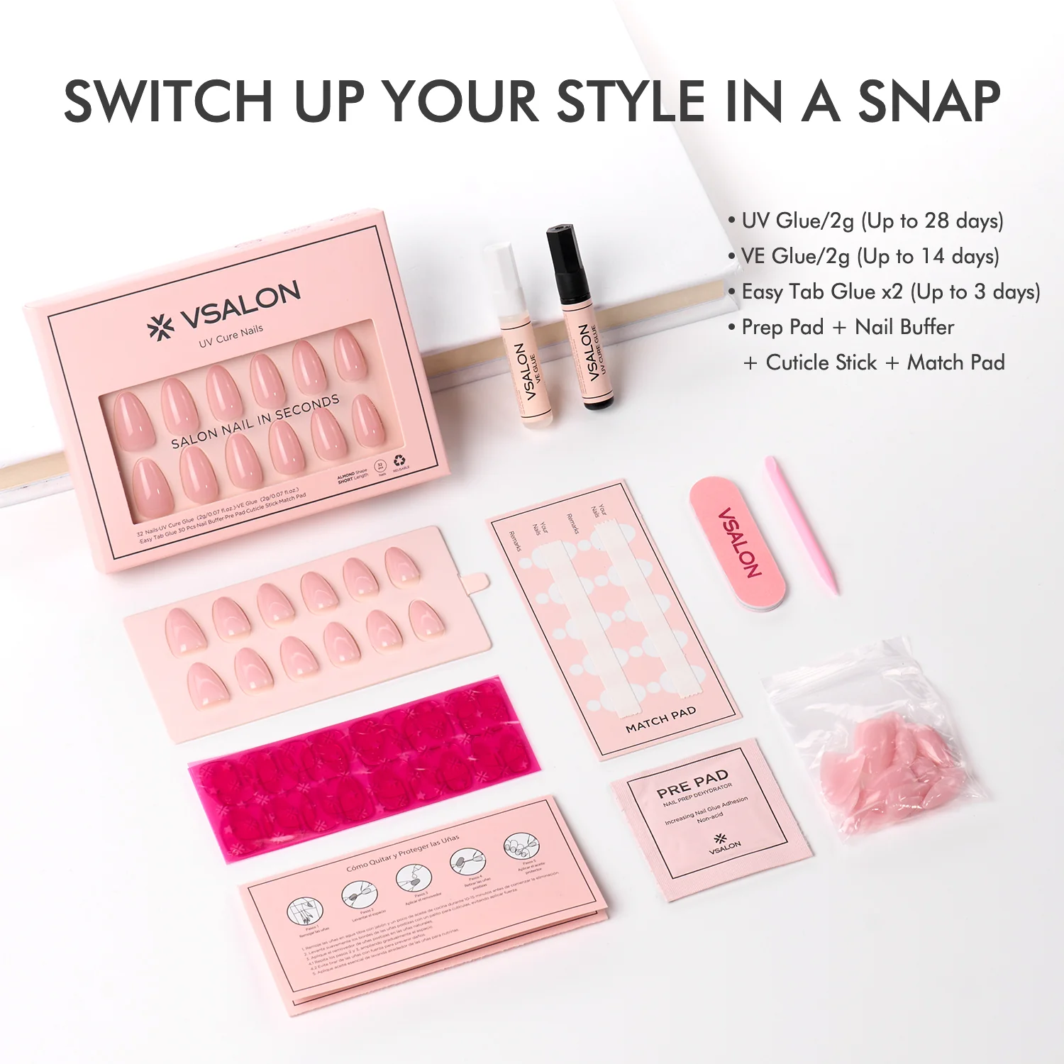 Mega Lucky Bag 2025: Mixed and Matched Nails w/ KITS: 7–9 Sets - Image 22
