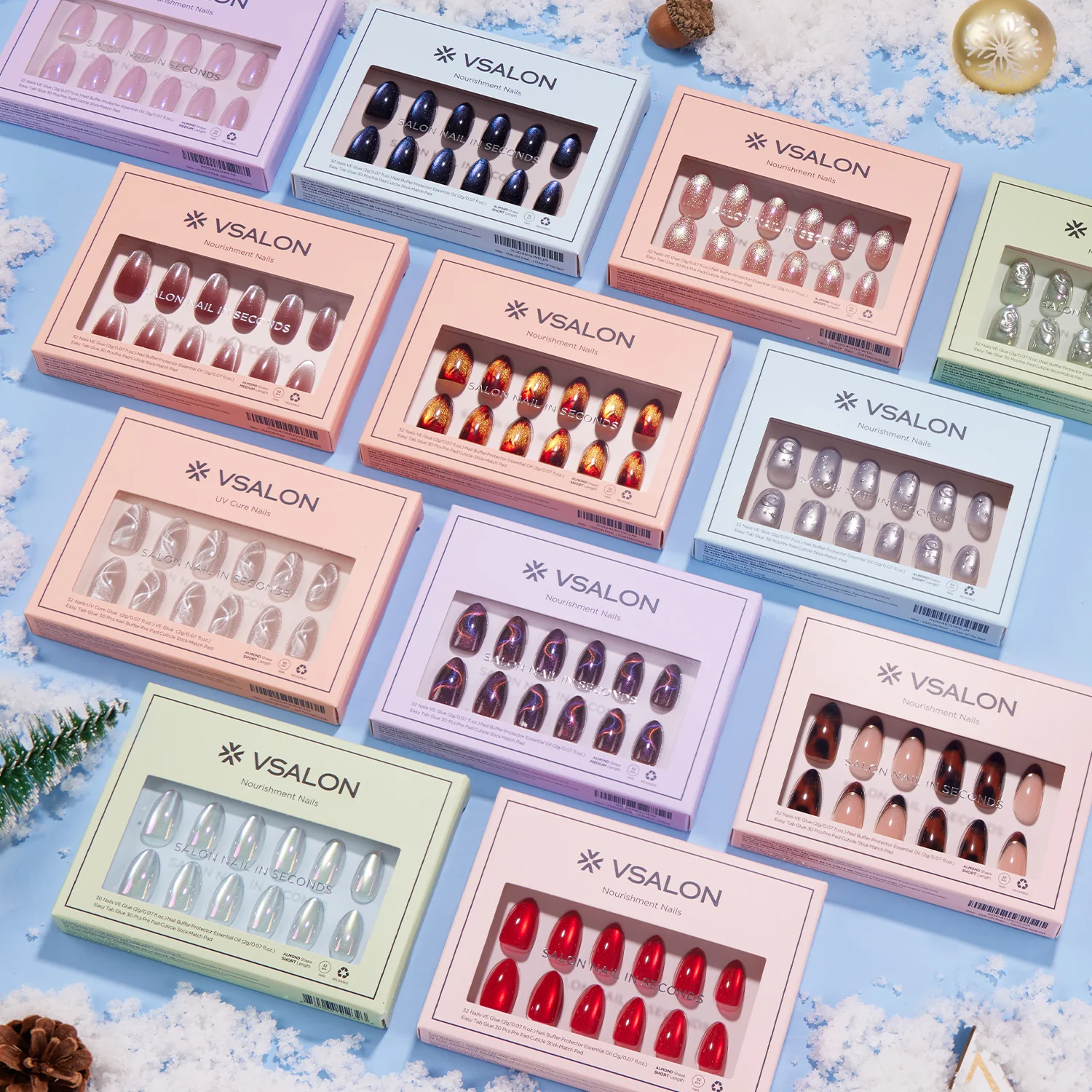๐ Mystery Nail Wonderland: 3โ5 nail sets or tools inside